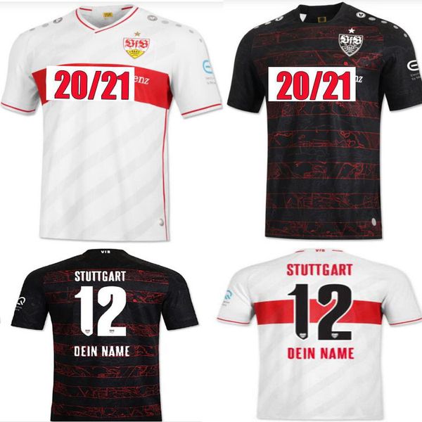 2020 2021 vfb stuttgart футбол для футболки kalajdzic didavi wamangituka mario gomez men футбол футбол джерси, Black;yellow
